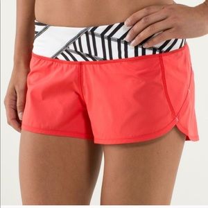 Lululemon Speed Shorts 4 way stretch
